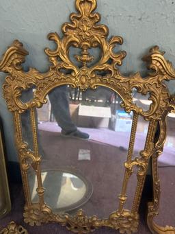 11 mirrors ornate gold gilded antique