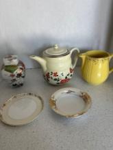 Hall Pitcher Percolator Nippon and Others