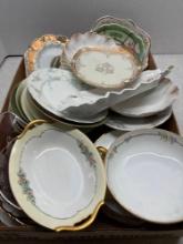 miscellaneous porcelain plates