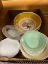 Luray dishware, colorful dinner plates and more