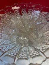 clear and cut blast butter dishes baskets candlesticks etc.