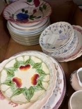 large collection of variety of plates Swung Vase