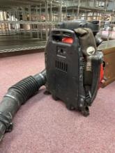 gas powered backpack blower condition unknown