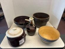 antique pottery jar, vase, pitcher, etc. Westbend
