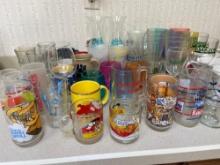 Huge Lot Vintage and Contemporary Glasses and Mugs