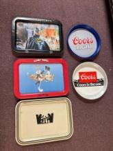 Batman, Looney Tunes, TV trays and Coors light trays