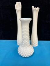 Westmoreland Glass swung vases