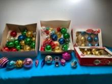 Lovely, colorful vintage Christmas ornaments