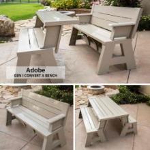 New in the box convert a bench picnic table folding