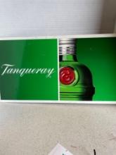 Tanqueray gin tin sign. 13x25?
