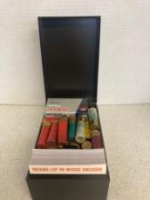 box of ammunition, shotgun shells