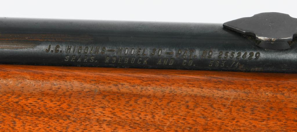 J.C. Higgins Model 30 Semi Auto Rifle .22 LR