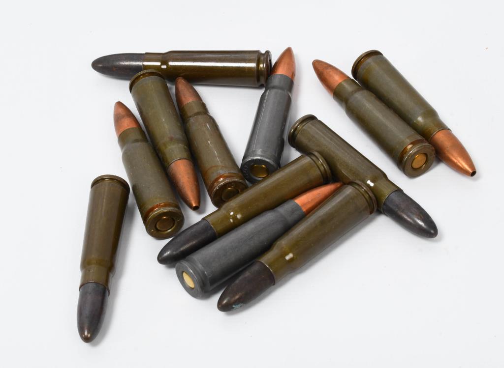 Approx 149 Rounds of Mixed 7.62x39 Ammunition