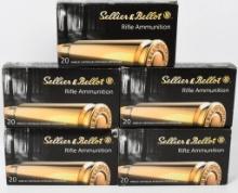 100 Rounds of Sellier & Bellot 7.62x54R Ammunition