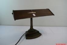 Vintage Brass Piano Desk Lamp