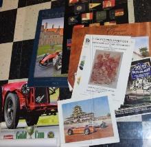 Lot Of 12: Assorted Car Mural Posters And Memorabilia Posters