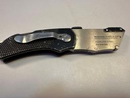 Husky Stainless Steel Box Cutter Pocket Holder