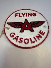Vintage Metal Flying Gasoline