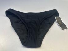 New Womens Black Bikini Bathing Suit Bottom Size Small