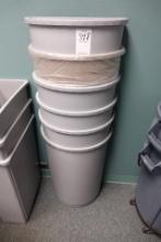 TRASH CANS (X6)