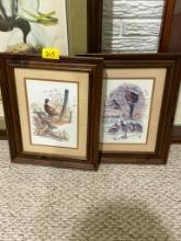 Pair of Pheasant Print