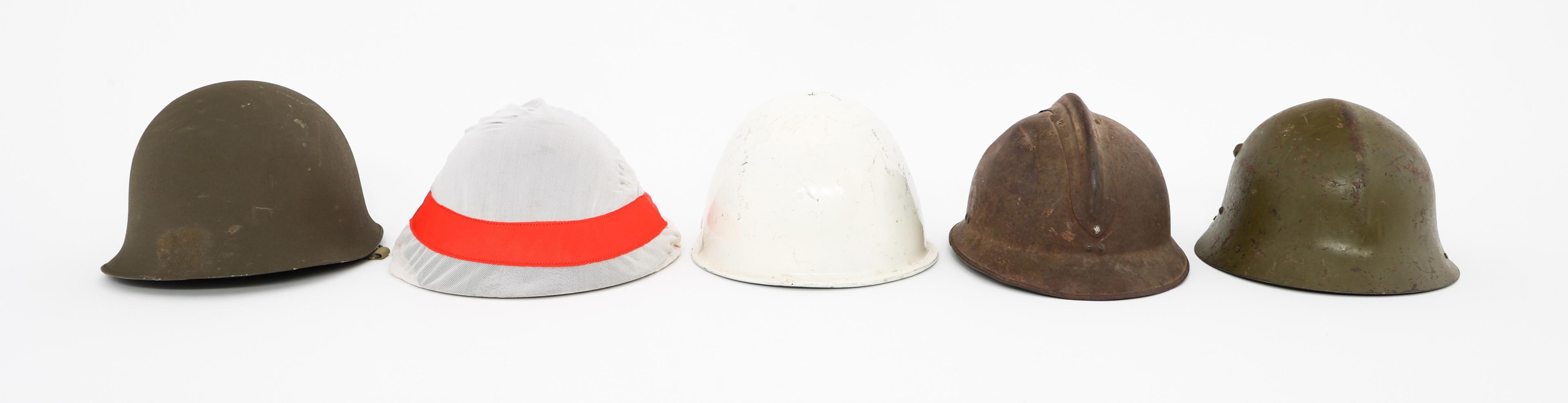 WWII - COLD WAR WORLD MILITARY COMBAT HELMETS