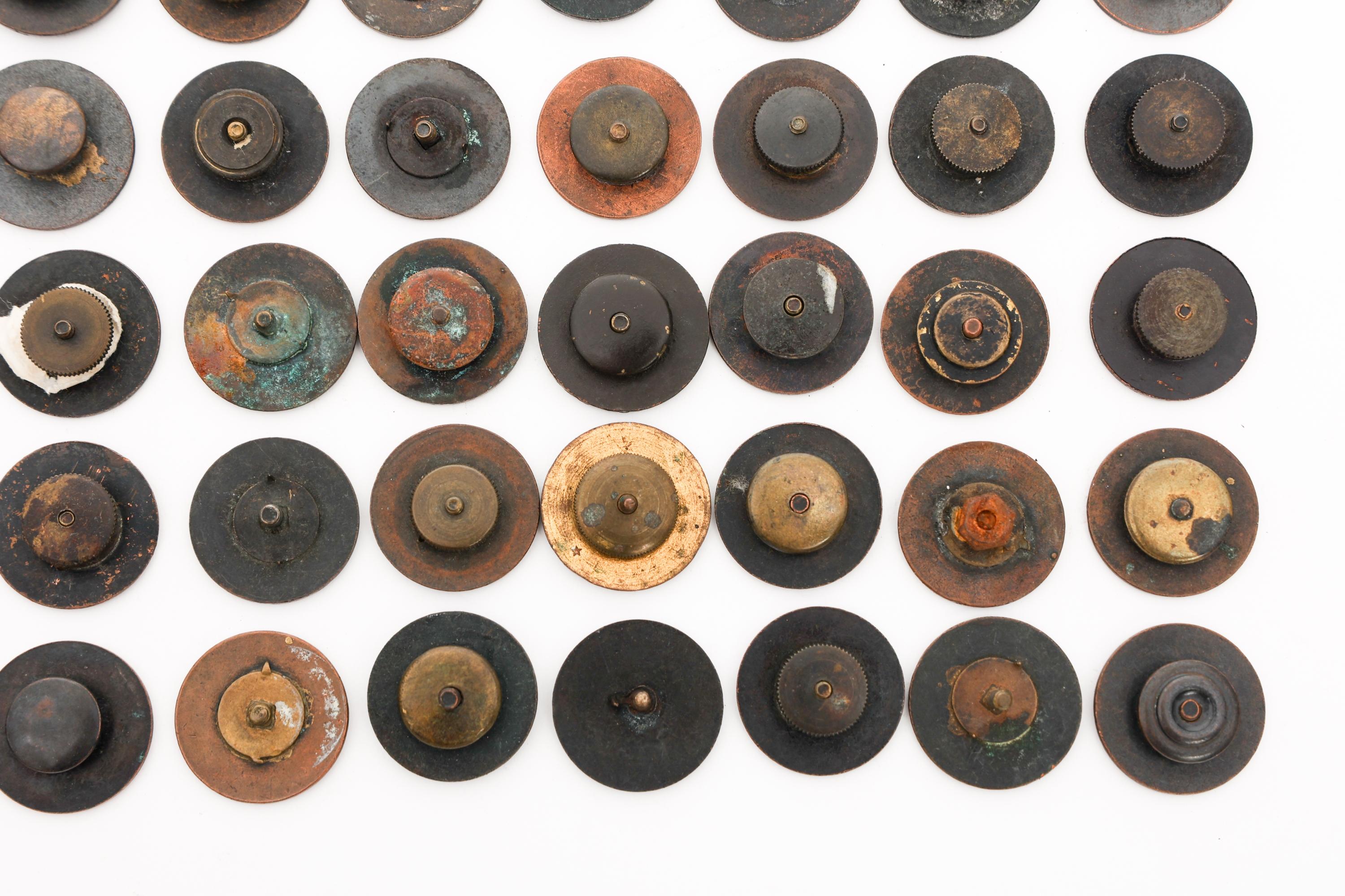 WWI US ARMY ENLISTED COLLAR DISCS