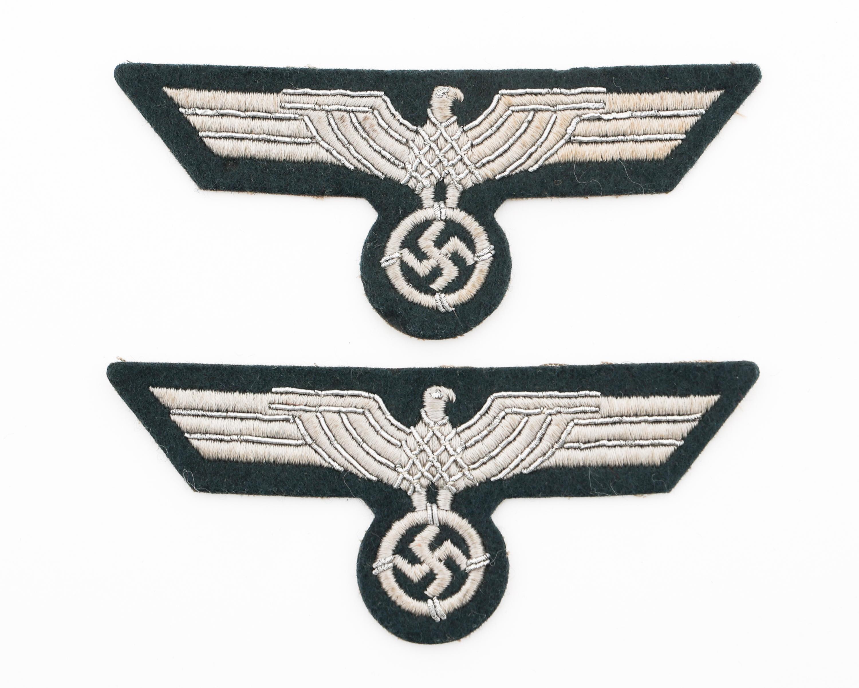 WWII GERMAN HEER TRADE & UNIFORM INSIGNIA