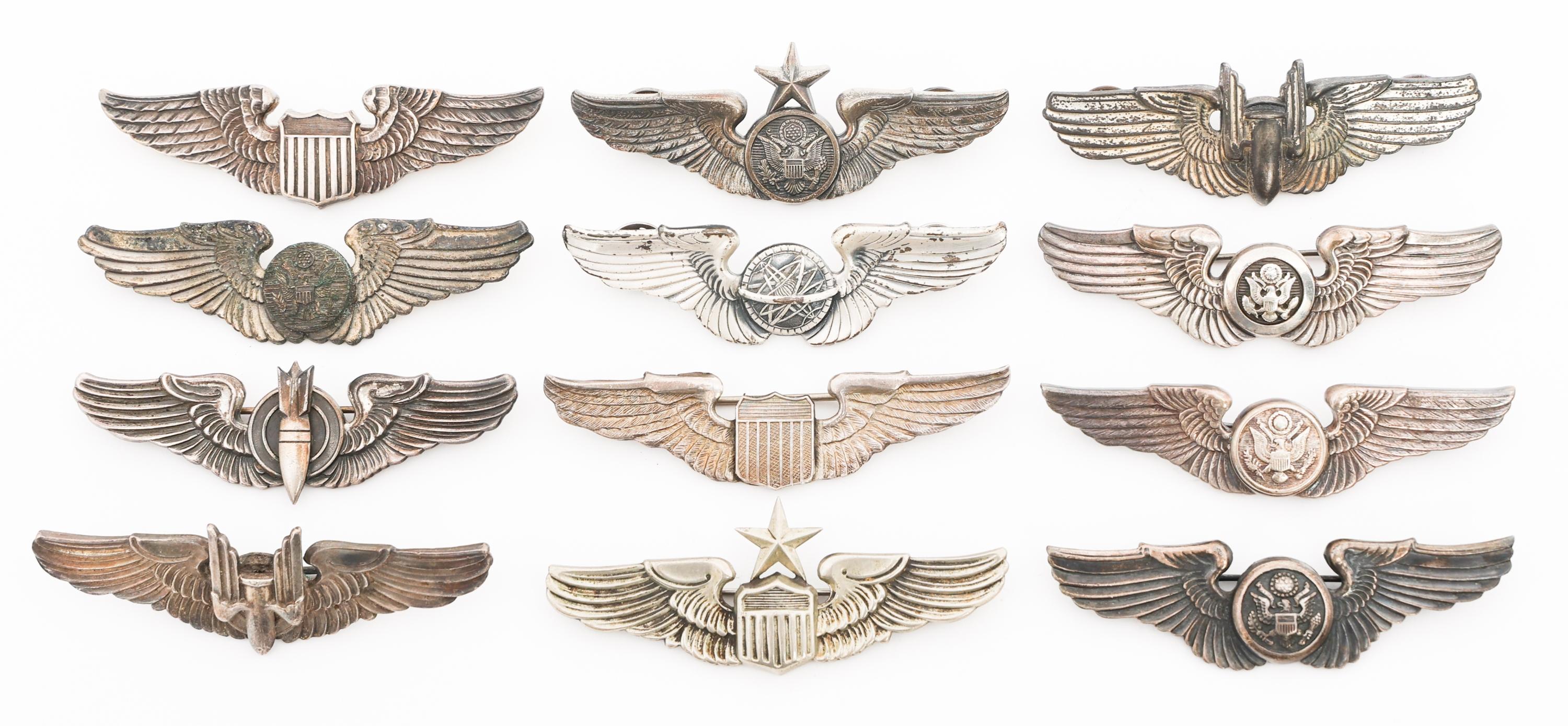 WWII US ARMY AIR FORCE QUALIFICATION WINGS