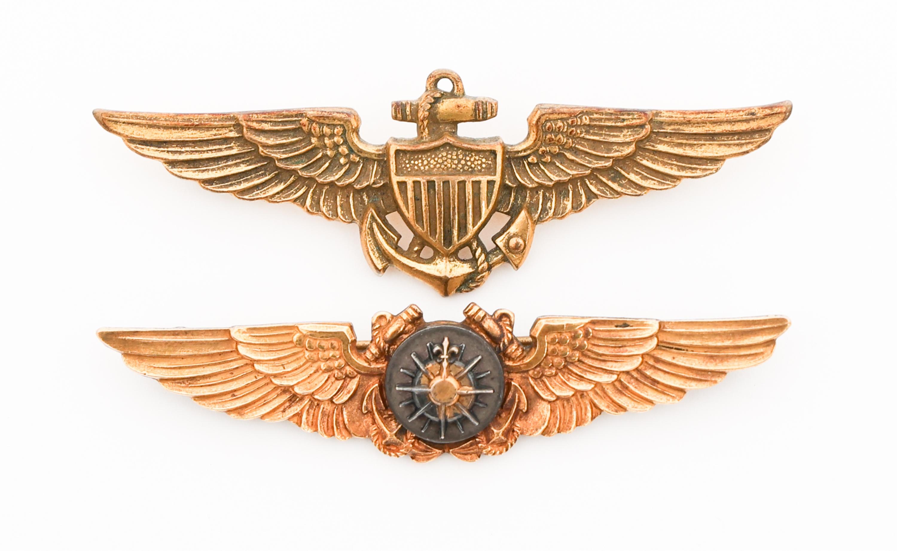 WWII US NAVY AVIATION QUALIFICATION WINGS