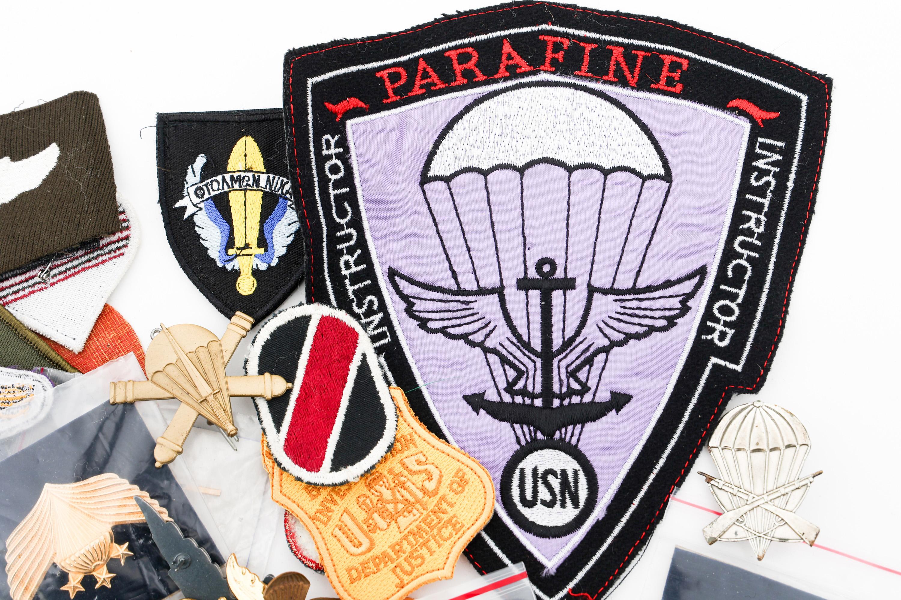 COLD WAR - CURRENT US & WORLD PARATROOPER INSIGNIA