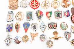 WWII - CURRENT FRENCH INSIGNIA & BERET CAP BADGES