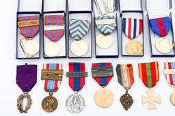 COLD WAR - CURRENT FRENCH MILITARY MEDALS & AWARDS