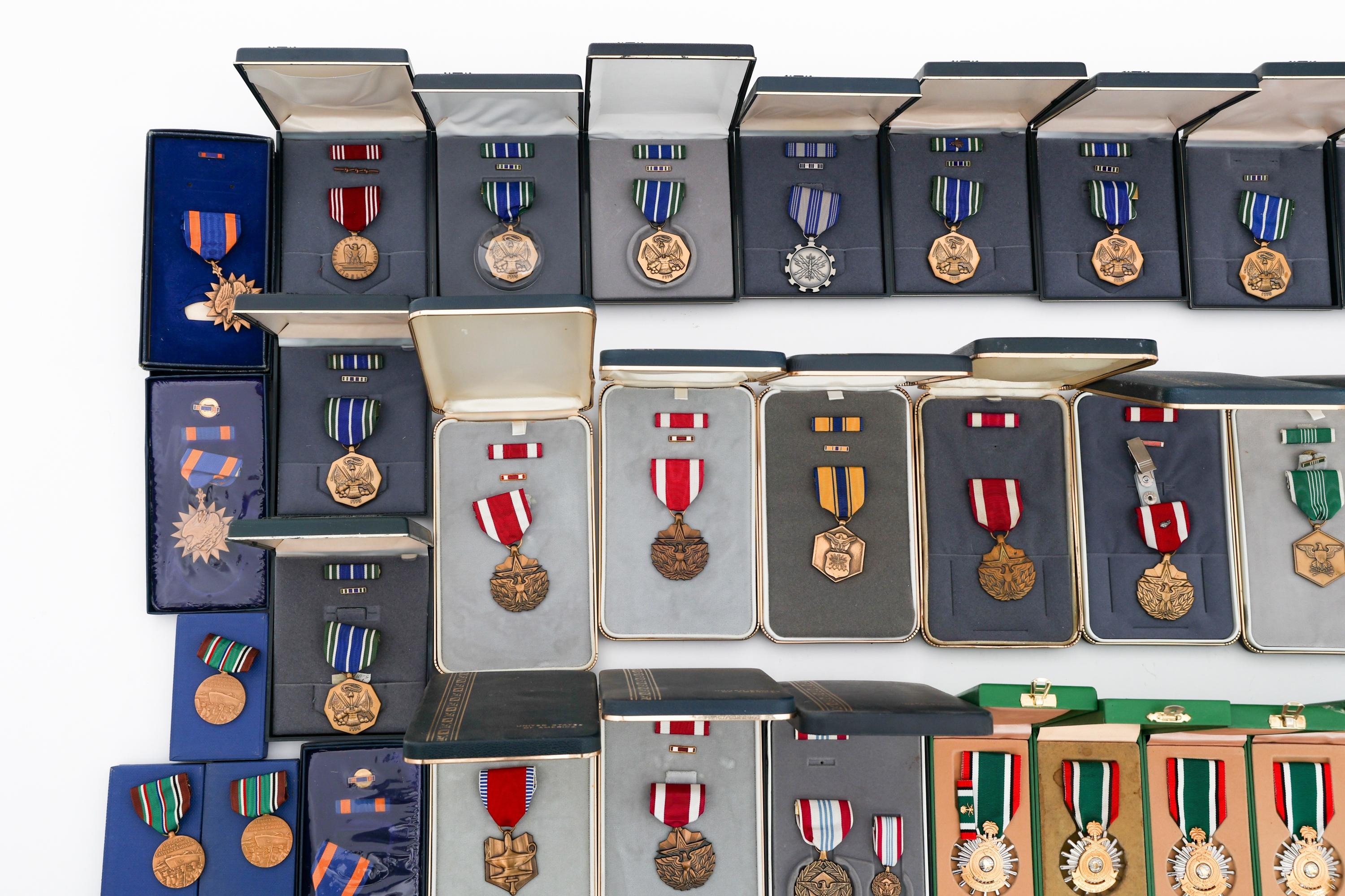 WWII - CURRENT US ARMED FORCES MEDALS