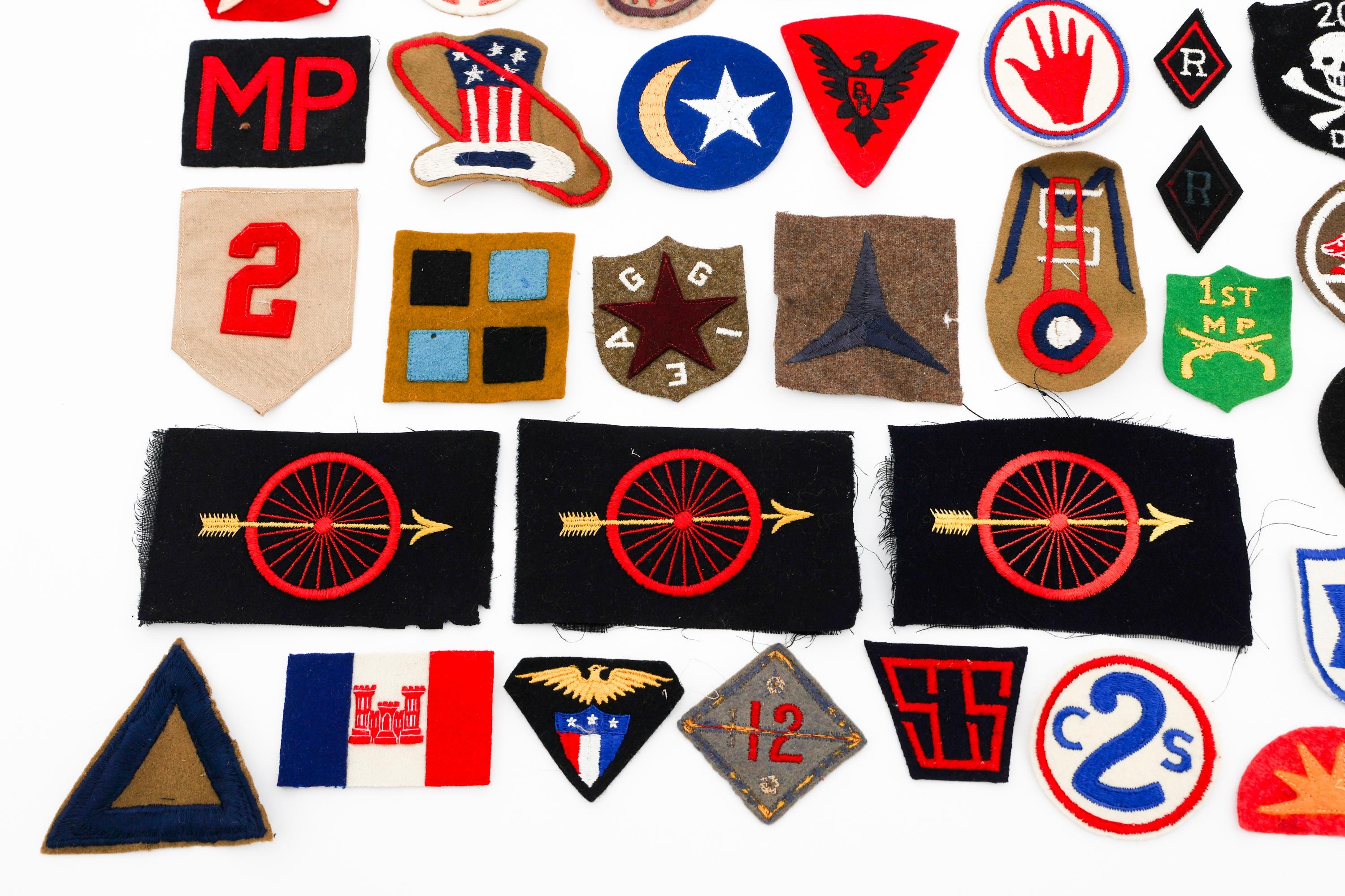 WWI - 1920's US ARMY DIVISION & UNIT PATCHES