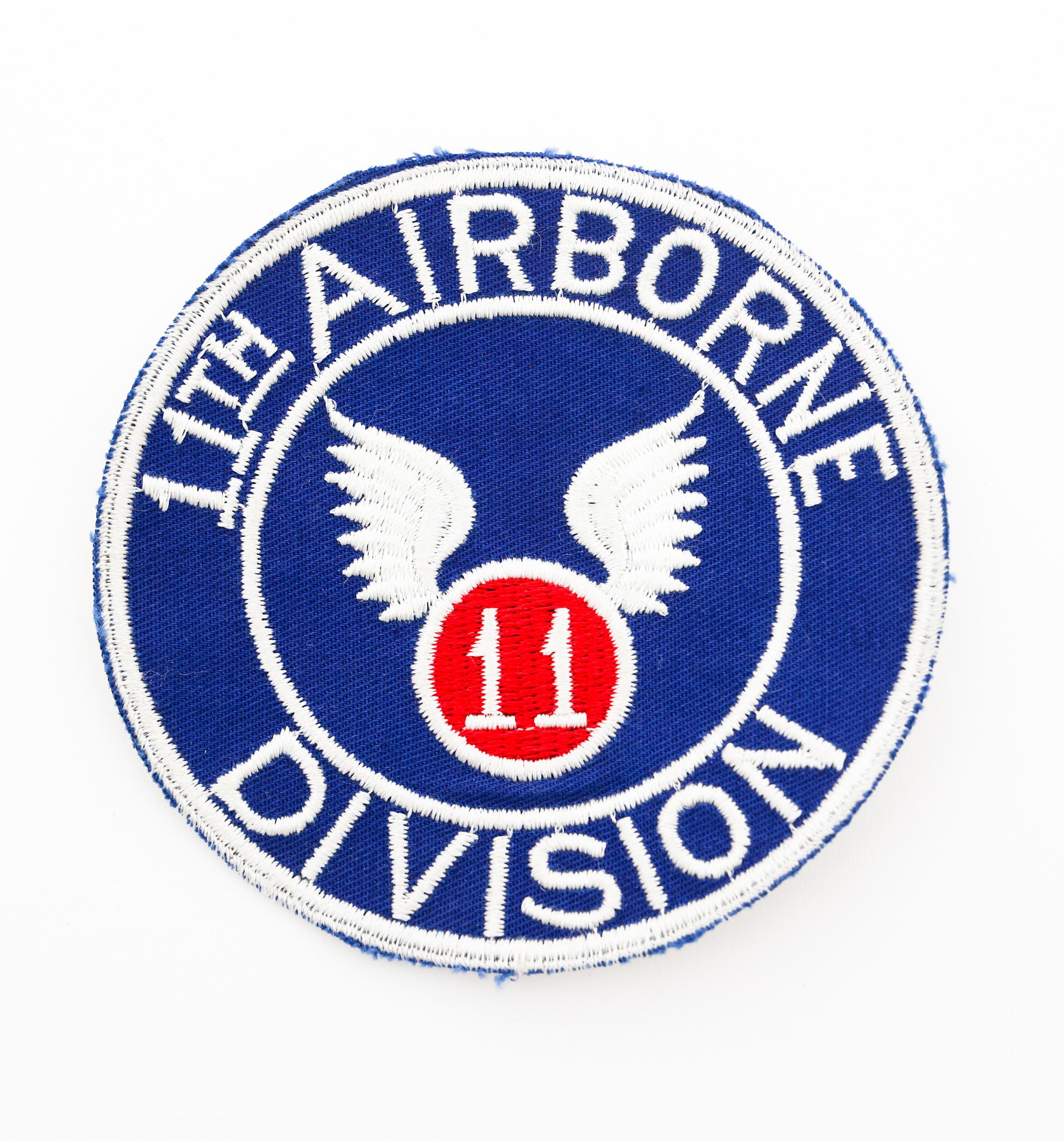WWII - POST WAR US 11th AIRBORNE DIVISION PATCHES