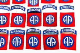 WWII US ARMY 82nd AIRBORNE DIVISION PATCHES