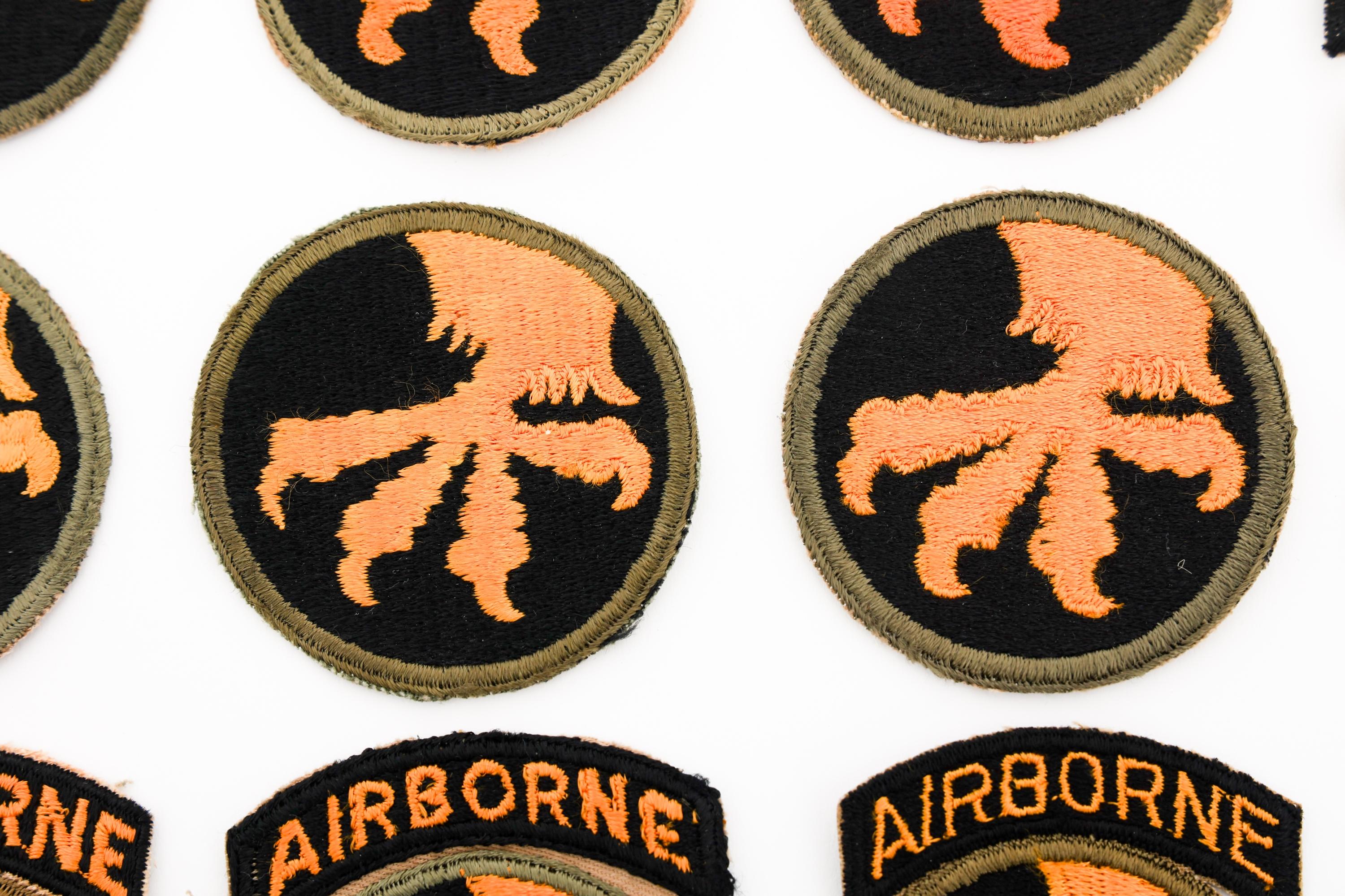 WWII US ARMY 17th AIRBORNE DIVISION PATCHES