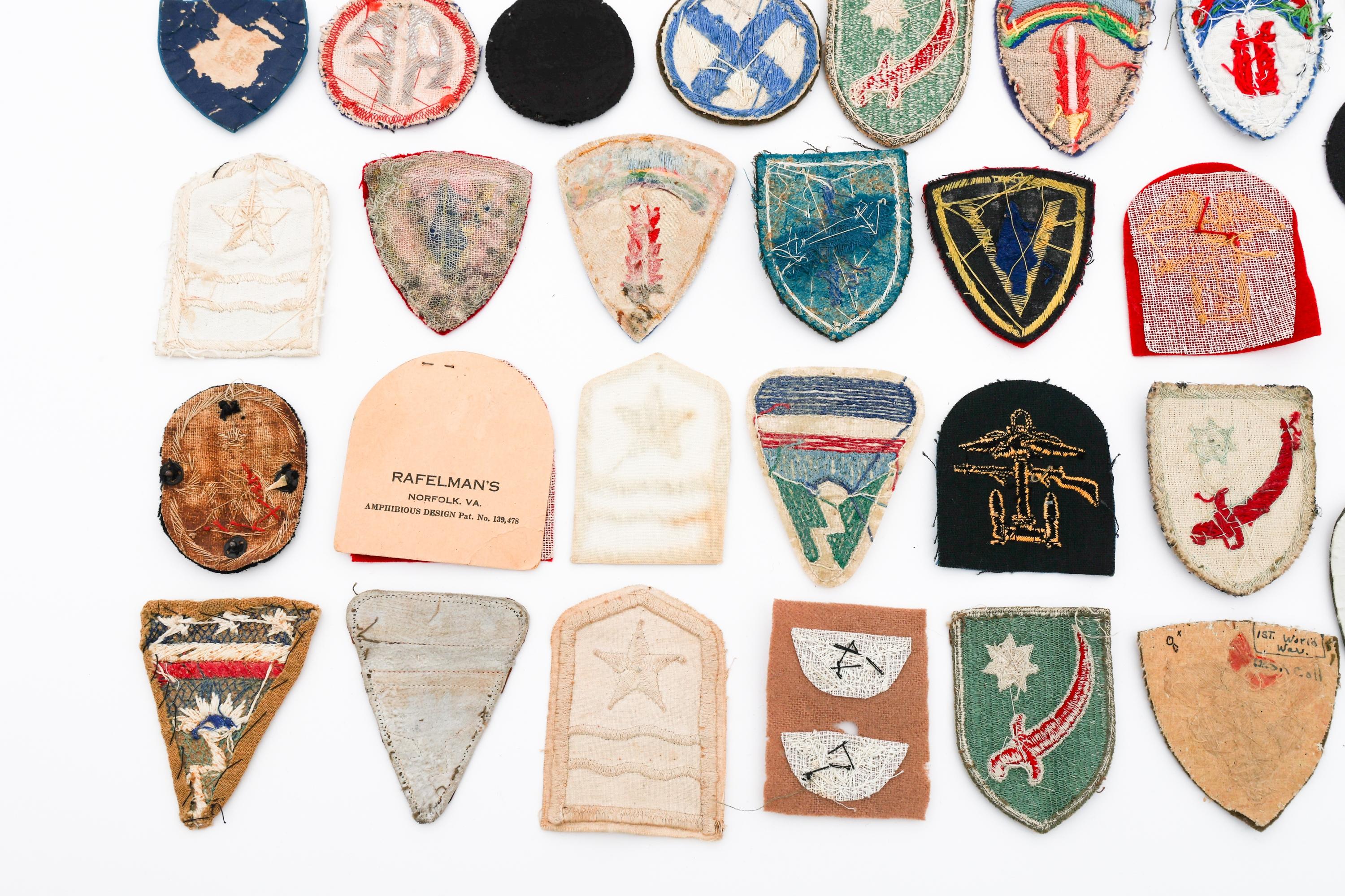 WWII - POST WAR US OCCUPATION BULLION PATCHES