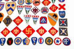 WWII US ARMY INFANTRY DIVISION & UNIT PATCHES