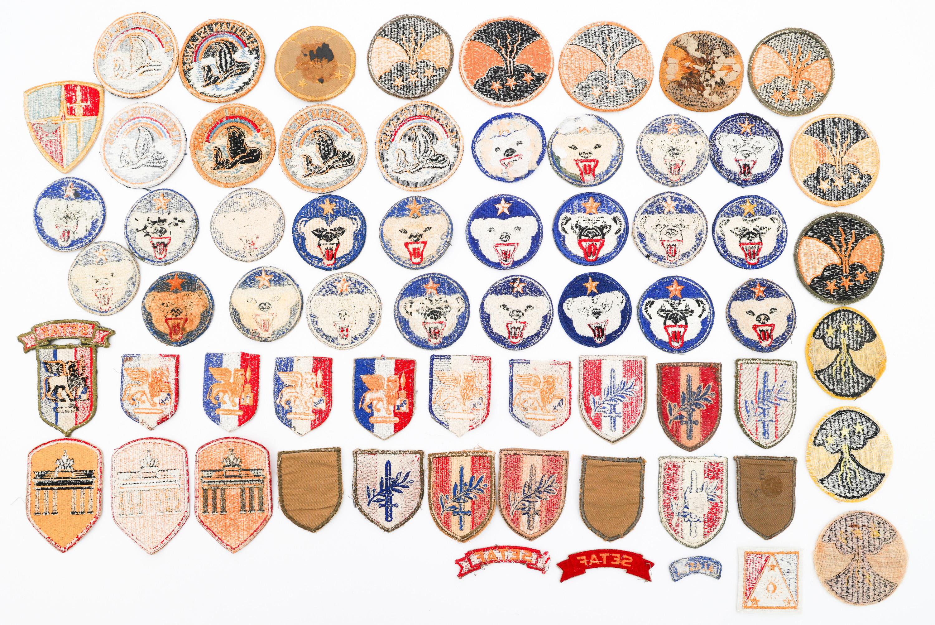 WWII - COLD WAR US OCCUPATION & COMMAND PATCHES