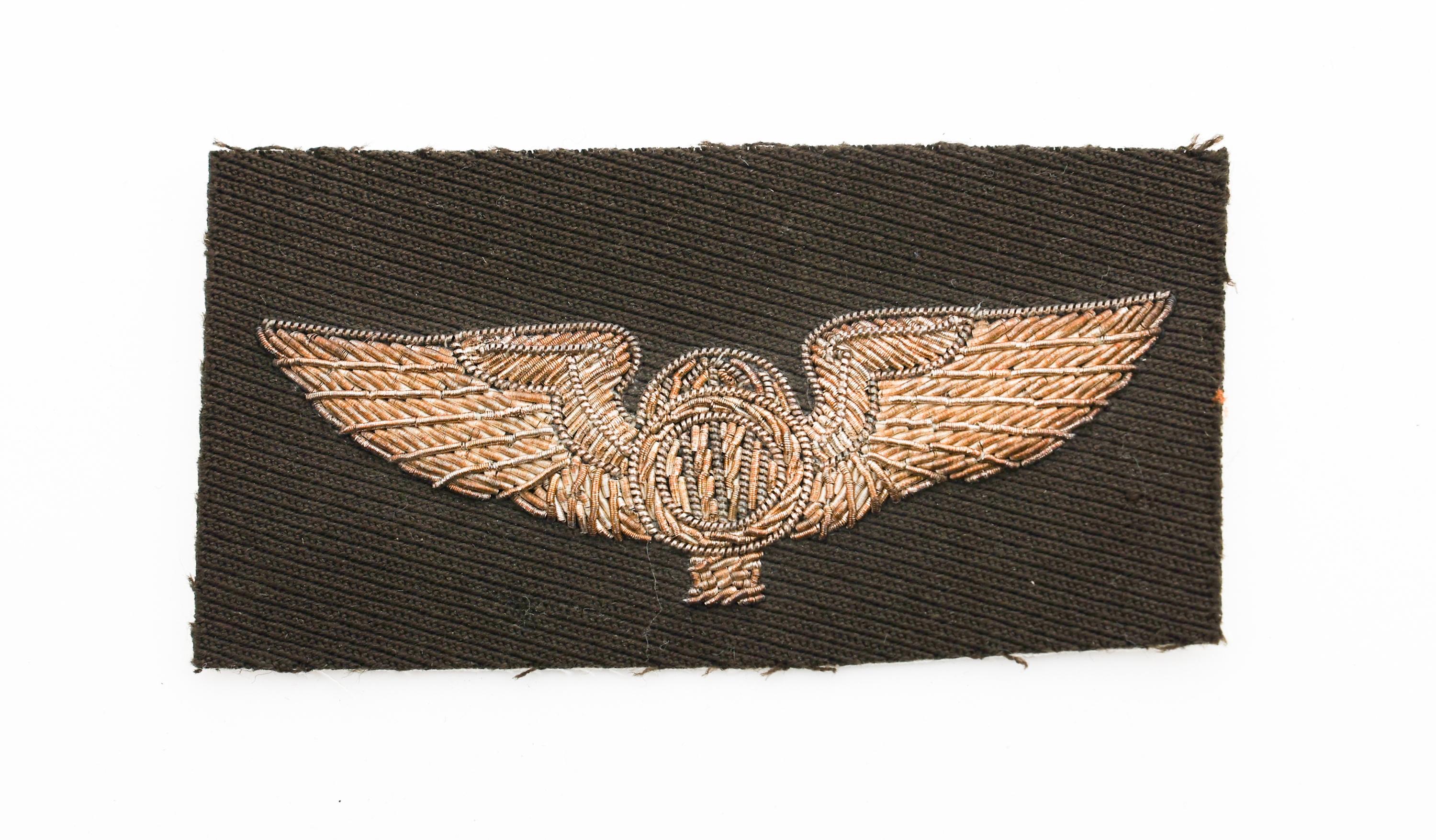 WWII USAAF BALLOON & USN E6 AVIATOR PATCHES