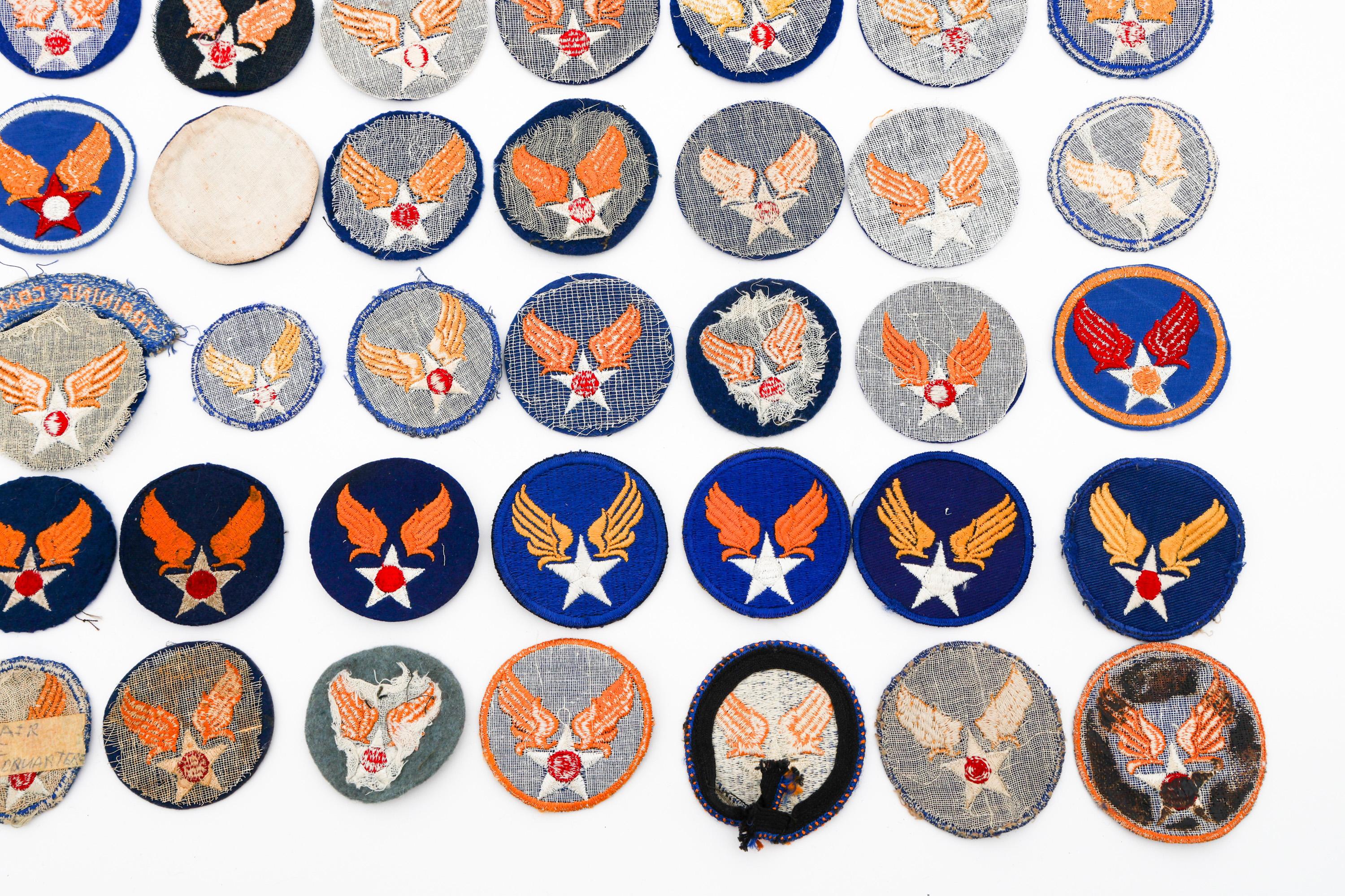 WWII US ARMY AIR FORCES SHOULDER PATCHES
