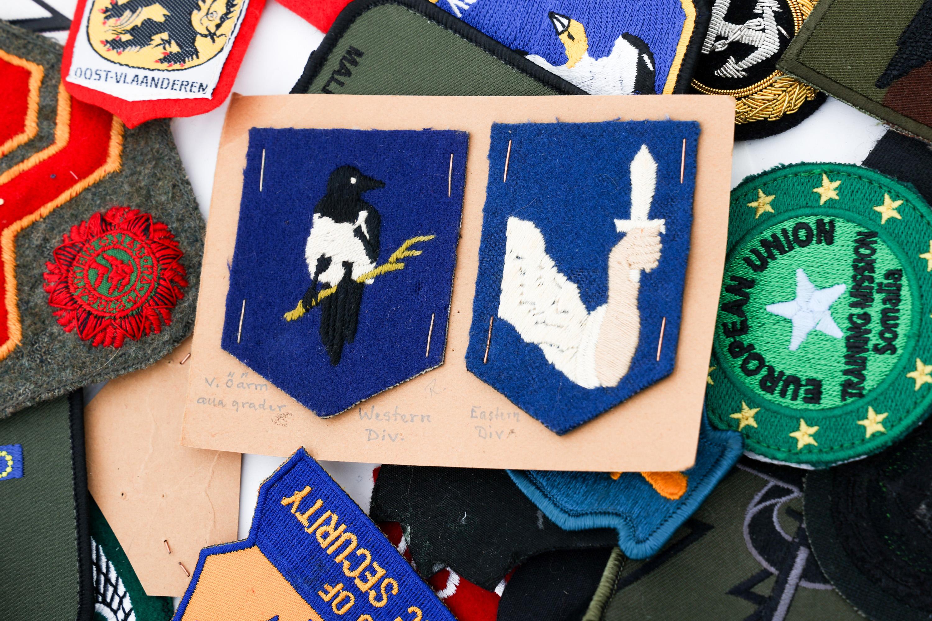 COLD WAR WORLD MILITARY EUROPEAN UNION PATCHES