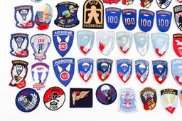 COLD WAR US ARMY AIRBORNE REGIMENTAL PATCHES