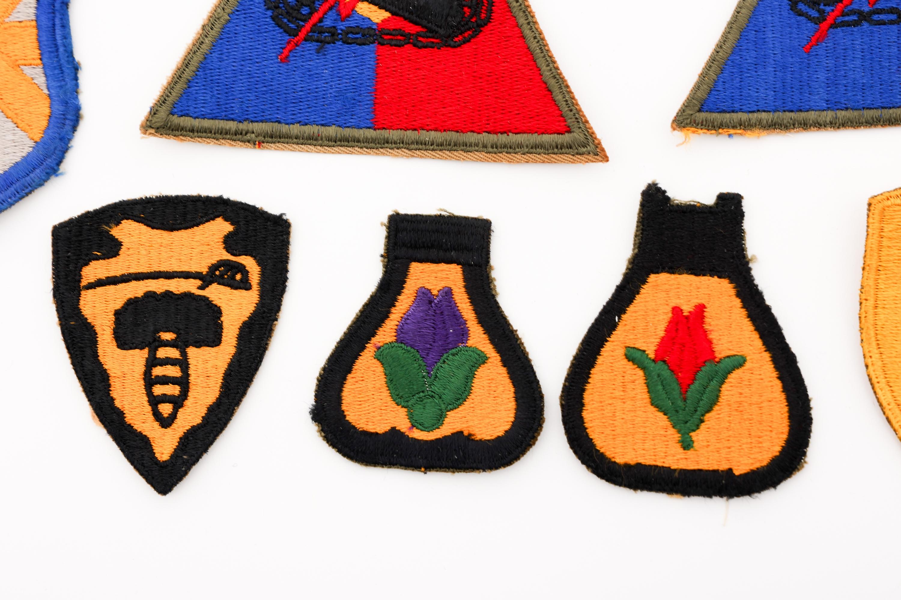 COLD WAR US ARMY ARMORED & CAVALRY DIV. PATCHES
