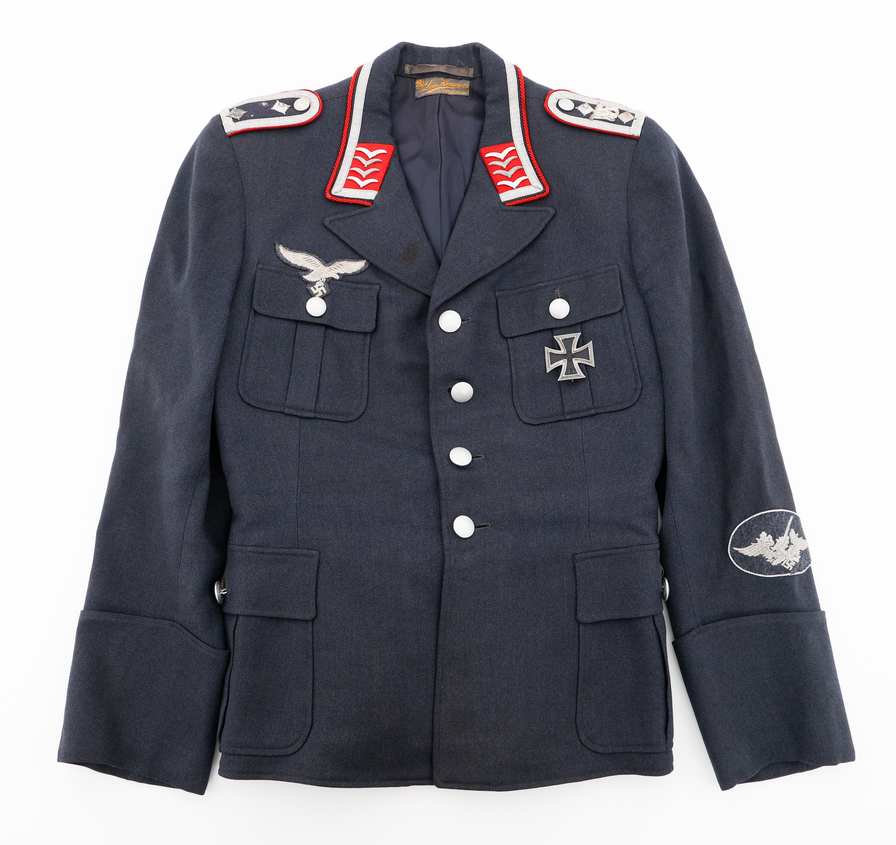 WWII GERMAN LUFTWAFFE OBERFELDWEBEL DRESS TUNIC
