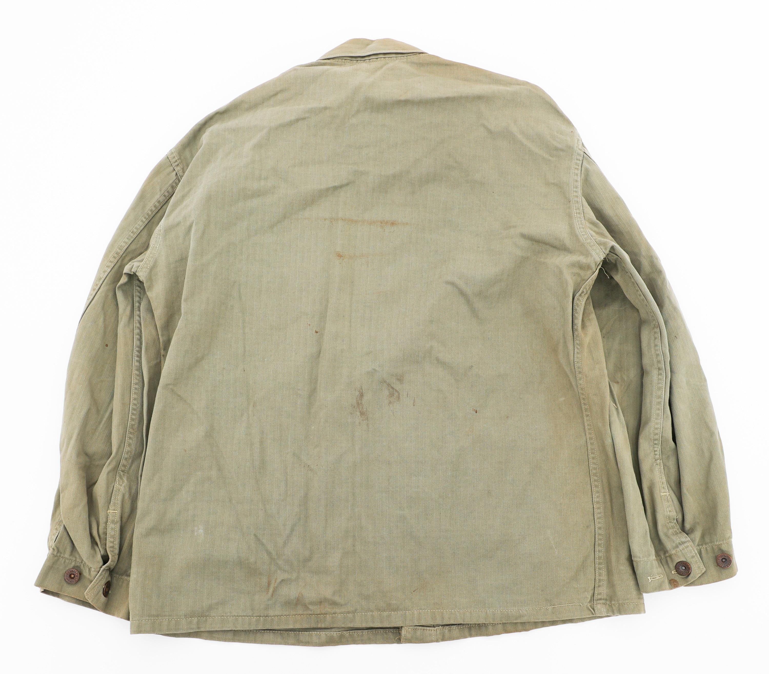 WWII USMC P41 HBT NCO COMBAT UNIFORM