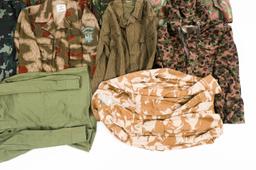 COLD WAR WORLD MILITARY CAMOUFLAGE UNIFORM ITEMS