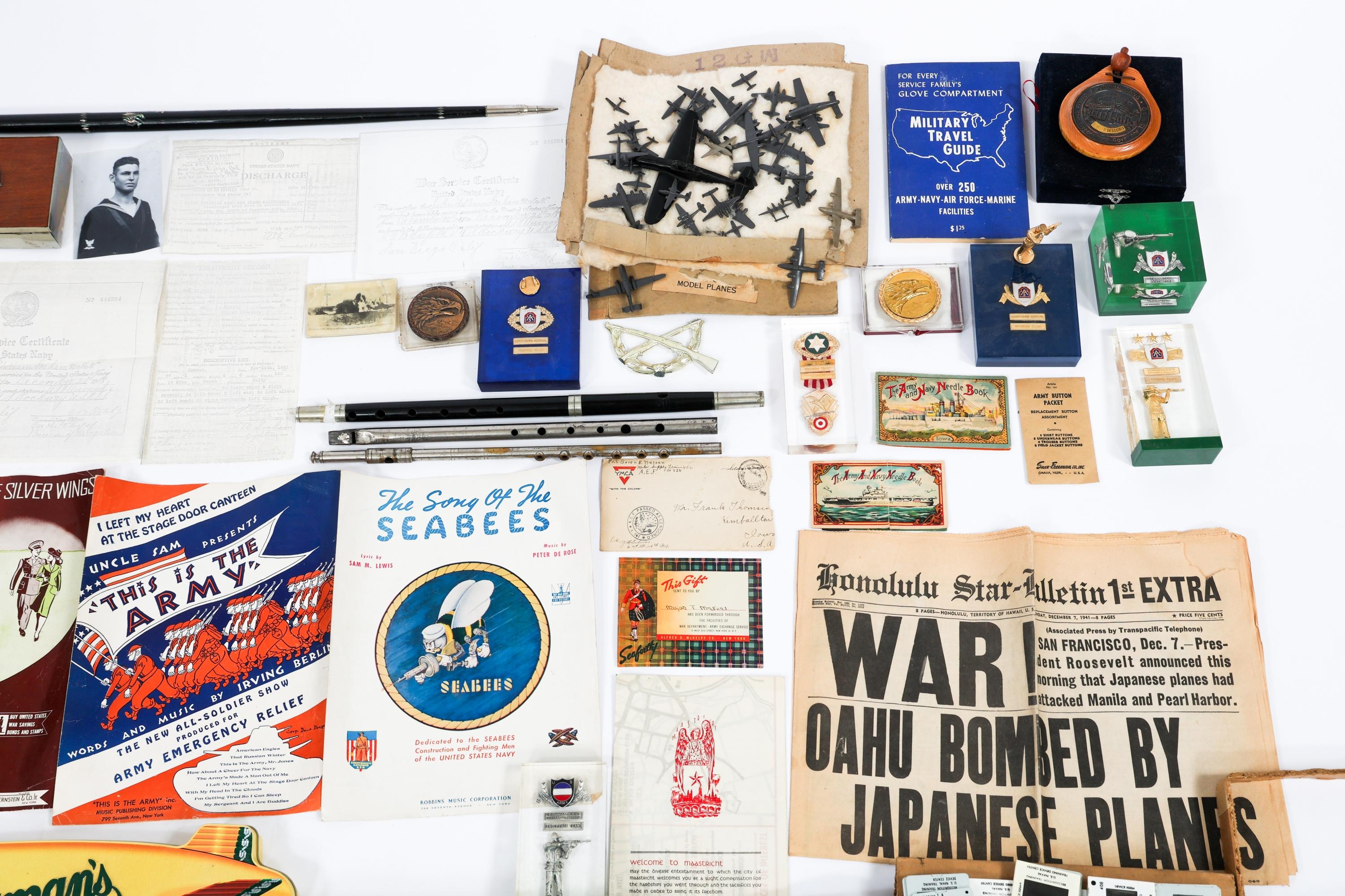 WWII - COLD WAR US ARMED FORCES BONANZA LOT